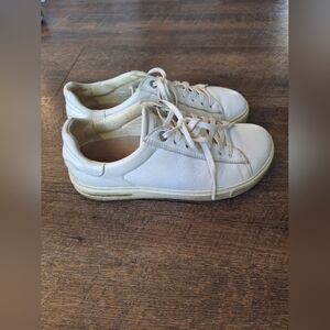 Birkenstock Bend Sneakers White Leather Size 37